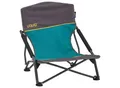 Produktbild: UQUIP Strandstuhl Sandy Campingstuhl Faltstuhl Klappstuhl Faltbar Niedrig 120 kg Farbe: Blue/grey