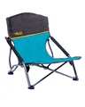 Produktbild: Uquip Campingstuhl Sandy Petrol I Faltbarer Strandstuhl mit 120 kg Traglast I kompakter Faltstuhl aus Stahl & Polyester I klappbarer Outdoor-Stuhl für Camping, Strand, Angeln, Garten & Festivals