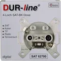 Produktbild: DUR-line DUR-line DSA 62700 - Sat-Stichleitungsdose SAT-Kabel