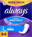 Produktbild: Always Daily Protect Slipeinlagen Damen Long Gigapack ohne Duft 64 St.