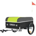 Produktbild: Tiggo VS Cargo II Fahrrad Lastenanhänger mit 130 Liter Volumen Klappbar Fahrradanhänger Transportanhänger - Grün