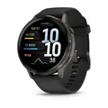 Produktbild: Venu 4 Digital 45 mm Smartwatch Rund 600 h (Schwarz)