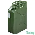 Produktbild: 20 Liter Kraftstoff Benzin Kanister Stahlblech Metall grün UN-Zulassung GGVS