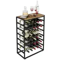 Produktbild: Lenmar, Weinregal aus Metall für Flaschen, 7-30 Flaschen, Wein, Flaschenregal, Kellerregal, Regale, Flaschenhalter Robuste Weinlagerung (LOFT 2-30)