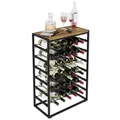Produktbild: Lenmar, Weinregal aus Metall für Flaschen, LOFT 2-30, 30 Flaschen Flaschenhalter