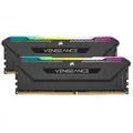 Produktbild: DIMM 16 GB DDR4-3200 2x 8 GB Dual Kit schwarz Vengeance RGB PRO SL INTEL XMP