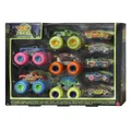 Produktbild: Hot Wheels Monster Trucks GITD-Bundle-Set, 10-teilig.