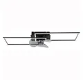 Produktbild: GLOBO LIGHTING Deckenventilator, LED Deckenventilator Schlafzimmerlampe dimmbar Fernbedienung L 90 cm
