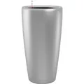 Produktbild: Lechuza® Pflanzgefäß Rondo Premium Ø 33 cm x 56 cm Silber metallic