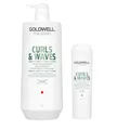 Produktbild: Goldwell Dualsenses Curls & Waves Hydrating Conditioner 1000+200ml deutsche Ware