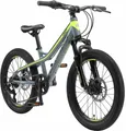 Produktbild: BIKESTAR Kinder Jugend Mountainbike 20 Zoll ab 6 - 7 Jahre | Hartail MTB Scheibenbremse Federgabel | Petrol Grün