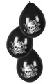 Produktbild: Gadget - Boland: Set 6 Balloons Day Of The Dead (25 Cm) - Boland