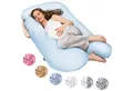 Produktbild: Smoothy Stillkissen SMOOTHY Vollkörper Schwangerschaftskissen – U-förmiges Stillkissen, Baby-Kissen & Stillkissen in U-Form