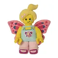 Produktbild: Manhattan Toy 335520 Butterfly Girl mit Blumen LEGO Minifigur Plüsch Charakter, Multicolour, 30.48cm