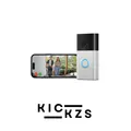 Produktbild: Ring Video Doorbell Smart Türklingel mit Kamera - Satin Nickel