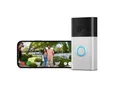 Produktbild: Ring Akku-Videotürklingel Battery Video Doorbell 2024 Satin Nickel NEU