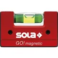 Produktbild: Kompakt-Wasserwaage Go Magnetic SOLA 68x21x42mm