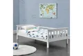 Produktbild: en.casa Kinderbett, »Nuuk« mit Stauraum 80x160 cm Kiefernholz Weiß