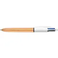 Produktbild: BIC Vierfarbkugelschreiber Gold