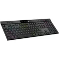 Produktbild: Corsair Gaming K100 AIR CHERRY MX RGB Low Profile USB und Bluetooth Deutsch schwarz (kabellos)