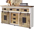 Produktbild: Sideboard Kommode EMANUEL - 150 cm - weiß - Massivholz Mango - Die Möbelfundgrube