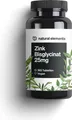 Produktbild: NATURAL ELEMENTS Zink Bisglycinat Tabletten 25mg