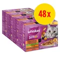 Produktbild: WHISKAS 1+ TASTY MIX CHEF'S CHOICE IN SAUCE NASSFUTTER KATZENFUTTER 48x85g