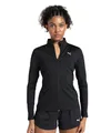 Produktbild: PUMA Unisex W PUMA Strong Full Zip Sweatjacken, PUMA Black, XL