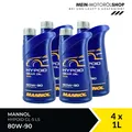 Produktbild: Mannol Hypoid Gear Oil Getriebeöl 80W-90 GL-4/GL-5 LS 4x1 Liter = 4 Liter