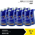 Produktbild: Mannol Hypoid Gear Oil Getriebeöl 80W-90 GL-4/GL-5 LS 11x1 Liter = 11 Liter