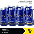 Produktbild: Mannol Hypoid Gear Oil Getriebeöl 80W-90 GL-4/GL-5 LS 10x1 Liter = 10 Liter
