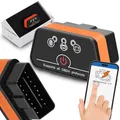 Produktbild: Retoo OBD2 Diagnosegerät Bluetooth, OB II Adapter, Auto Scanner für Android, Kompakt & Robust, Automatischer Energiesparmodus, Fehlerdiagnose, Echtzeit-Überwachung, Unterstützt Torque & DashCommand