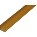 Produktbild: Winkelprofil gleichschenklig Aluminium 25 mm x 25 mm x 1.000 mm Gold