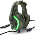 Produktbild: CSL USB Gaming Headset GHS-103 mit Mikrofon Kopfhörer für PC (Win XP/7/8/8.1/10), PS4/4 Pro