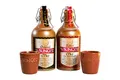 Produktbild: Original Behn Wikinger Met 1x0,5 l + 1x rot + 2 Met Becher Tonbecher 0,1L