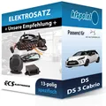 Produktbild: ECS E-Satz 13polig fahrzeugspezifisch passend für DS DS 3 Cabrio NEU