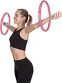 Produktbild: Hoopomania Arm Hoop, Hula Hoop mit Schaumstoff, 2-teilig Pink