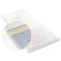 Produktbild: Alvi Matratze für Beistellbett & Wiege Tencel & Dry - 90x40 cm Babymatratze mit Funktionsbezug mit Nässeschutz und Luftkanälen - Oeko-TEX® Standard 100 geprüft, atmungsaktiv, allergikergeeignet - Weiß