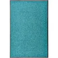 Produktbild: vidaXL Fußmatte Waschbar Cyan 60x90 cm 323458