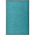 Produktbild: Vidaxl Fußmatte Waschbar Cyan 60x90 Cm