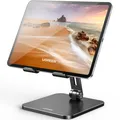 Produktbild: Tablet Ständer Aluminium Verstellbar Tablet Halterung Tisch Tablet Halter kom...
