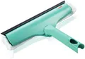 Produktbild: Leifheit Fensterwischer Window Frame Cleaner L Rundum-Bezug Fensterreiniger grün