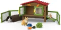 Produktbild: Schleich 42728 - Farm World, Kaninchenstall, 17 Teile, Spielset
