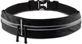 Produktbild: Fitgriff Laufgürtel - Lauftasche Jogging Running Belt  - schwarz  - Small/Medium