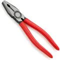 Produktbild: Knipex Kombizange 03 01 200, 200 mm, schwarz atramentiert, kunststoffüberzogener Griff