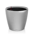 Produktbild: Lechuza Pflanztopf Classico LS 21 silber metallic 16028