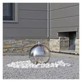 Produktbild: Gartenbrunnen Edelstahl Kugelbrunnen mit LED Beleuchtung Wasserspiel Zierbrunnen