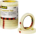 Produktbild: Scotch 5501966 Klebeband 550 (Polypropylenfolie, 19 mm x 66 m) 8 Rollen transparent
