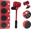 Produktbild: ADGO Lift Kit fur Transport, fur Möbeltransport, Haushaltsgeräte, Set mit 5 Elementen, 5er-Set, Transportrollen und Lifter, Belastbarkeit bis 150 kg,