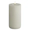 Produktbild: Deluxe Homeart Real Flame Shape Candle Sand, 8 x 15 cm